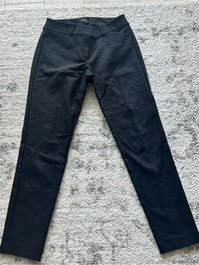 LOFT Black Straight Leg Trousers